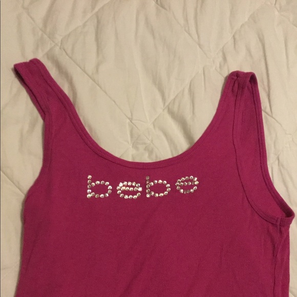bebe Tops Bebe Tank Top Embellished Poshmark